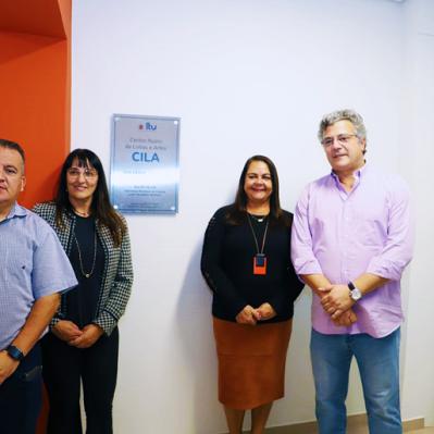 Luciano do Secom, Maitê Velho, Célia Rocha e Guilherme Gazzola