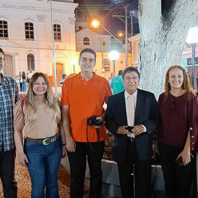 Jornalistas da equipe da Revista Campo & Cidade