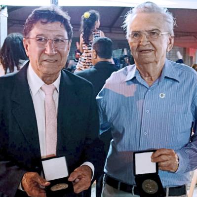 Os homenageados João José 