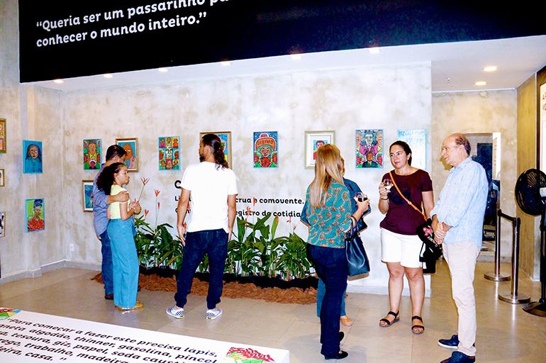Exposição Artística no Plaza Shopping Itu